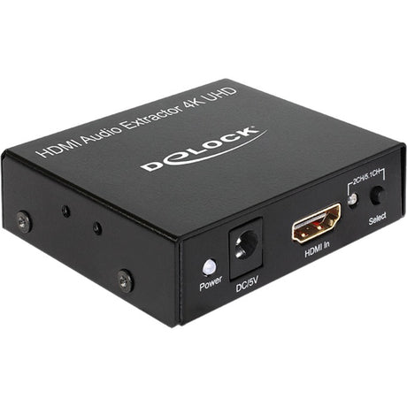 Delock Adapter ekstraktora audio HDMI 4K (czarny)