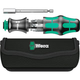 Wera kraftform kompakt 28 z walizką na klucz nasadowy (czarno-zielony, 6 szt.)