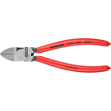Szczypce boczne Knipex 72 01 160 do plastiku + sprężyna 160mm