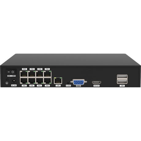 Zestaw Foscam poe Zestaw kamery bezpieczeństwa fna108e-t4-2t (czarny)