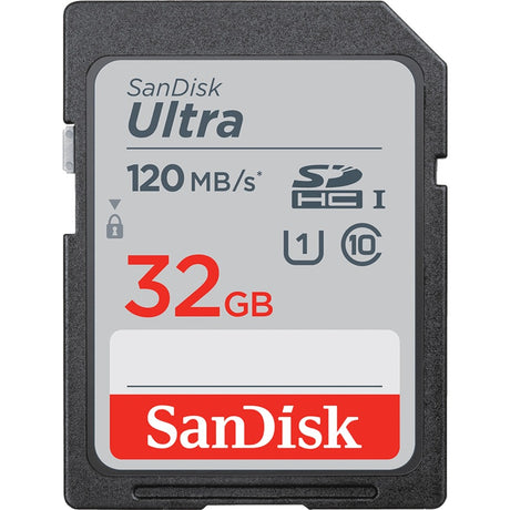 Karta Sandisk ultra SDHC UHS-I Karta pamięci 32 GB (czarna, UHS-I, klasa 10)