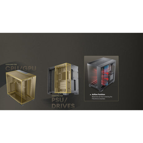 Obudowa midi tower Antec c8 argb (czarna | 2x USB-A | 1x USB-C | szkło hartowane)
