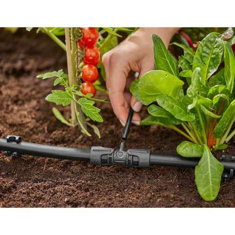 Trójnik Gardena micro-drip-system przyłącze 1 2” – 3 16 (ciemnoszary)