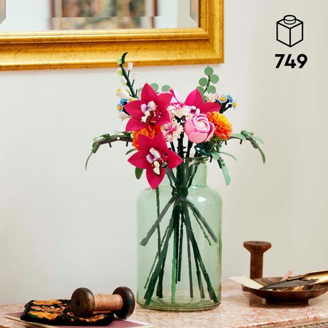 Lego Botanicals różowy bukiet - dekoracja kwiatowa - 10342
