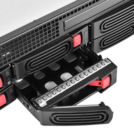 Obudowa rack Silverstone RM21-308 (czarna | 1x USB-A 2.0 | 1x USB-A 3.2 (5 Gbit s))