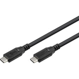 Kabel Goobay USB-C 4.0 > USB-C (czarny, 1,5 m)
