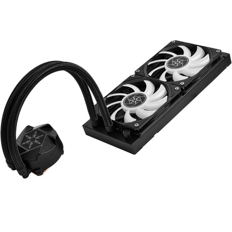 Chłodzenie wodne Silverstone vida 240 slim (czarne)