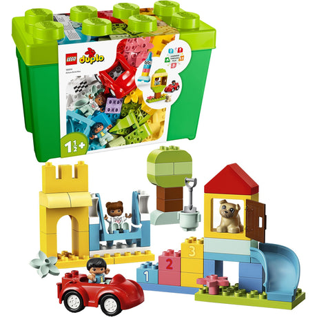 Lego Duplo - zabawki konstrukcyjne z luksusowych pudełek do przechowywania (10914)