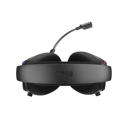 Glorious GHS Eternal RGB - stereofoniczny zestaw słuchawkowy do gier RGB nauszny zestaw słuchawkowy do gier (czarny, PC, PS5, PS4, Switch, USB-C)