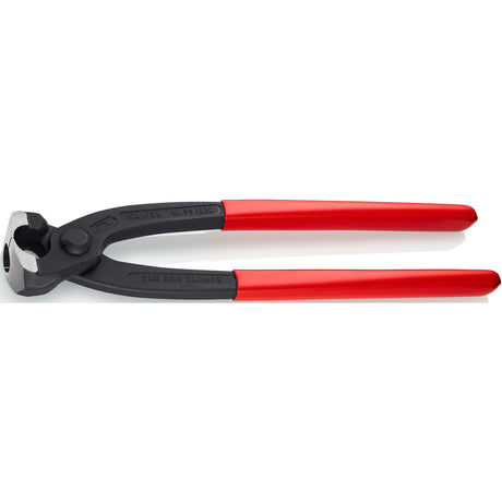 Szczypce do opasek z uchem Knipex 10 99 i220 (czerwone, 220mm)