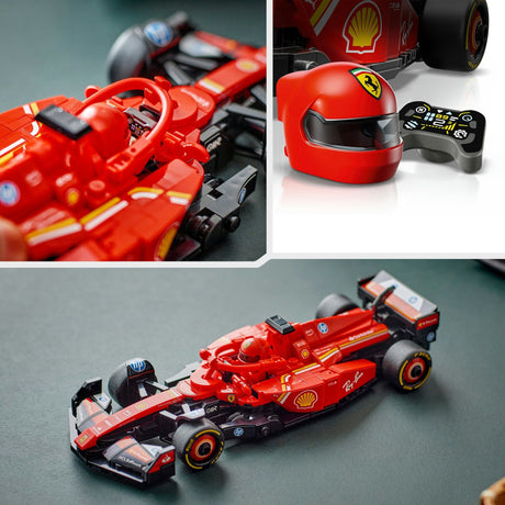 Zestaw Lego Speed Champions Ferrari SF-24 F1 samochód wyścigowy - 77242