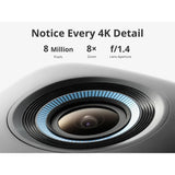 Kamera dodatkowa Eufy eufycam s330 (eufycam 3) (biała, zintegrowany panel słoneczny)