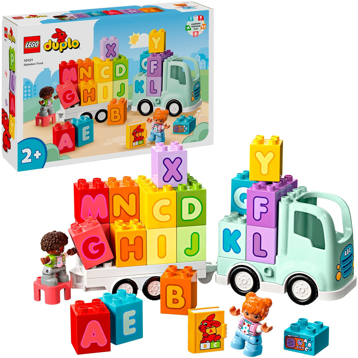 Lego duplo 10421 ciężarówka z alfabetem