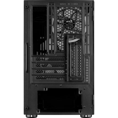 Obudowa mini tower Aerocool atomic v2 (czarna | 2x USB-A | okienko)