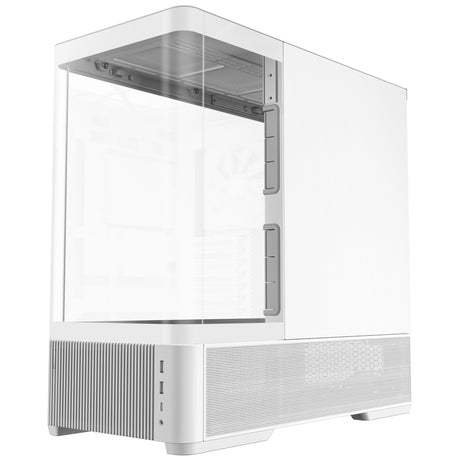 Antec c6 curve air midi tower behuizing (wit | 2x usb-a | 1x usb-c | tempered glass)