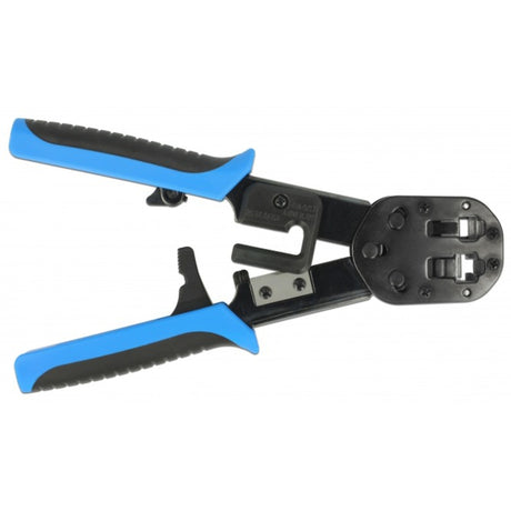 Delock Zestaw szczypiec do zaciskania rj45 + cięcia (czarno-niebieski)