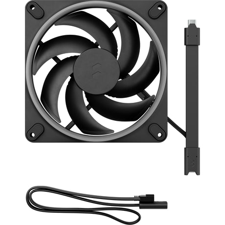 Wentylator obudowy Fractal Design Moment 14 RGB (czarny, 140 x 140 x 25 mm, pwm)
