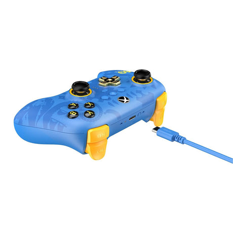 Kontroler 8bitdo Ultimate z 3 trybami dla konsoli Xbox - rzadka edycja z okazji 40. rocznicy (niebieskie złoto, xbox series x|s, xbox one, pc, bluetooth usb-c 2,4 GHz)