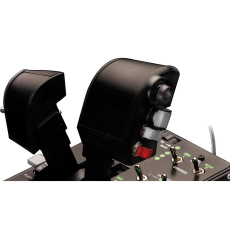 Thrustmaster Hotas Warthog Joystick i przepustnica do gier Hotas (czarne srebro, PC)