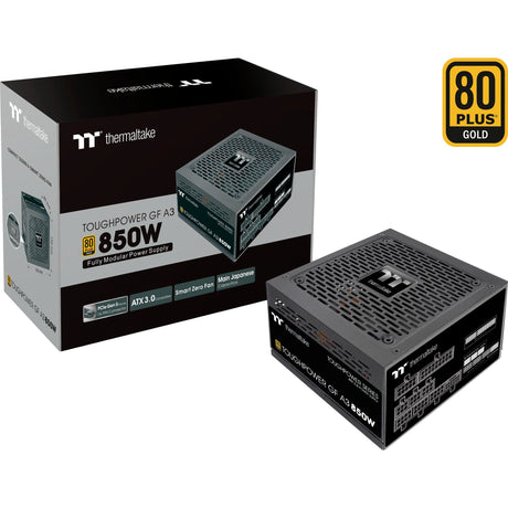 Thermaltake ToughPower GF A3 Gold - TT Premium Edition Modułowy zasilacz 850 W (czarny, 4x PCIe)