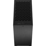 Konstrukcja fraktalna definiuje 7 mini czarną, solidną obudowę midi tower (czarna | 4x USB-A | 1x USB-C)