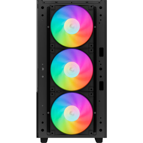 Obudowa Deepcool CH560 MIDI Tower (czarna | 1x USB-A | 1x USB-C | RGB | okienko)