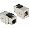 Delock metalowy moduł Keystone rj45 bu-bu cat6a