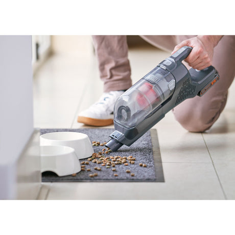 Odkurzacz 2 w 1 Black+decker bhfea18d1-qw 18v 2.0ah z wymiennym akumulatorem (w zestawie akumulator 18v 2.0ah i ładowarka)