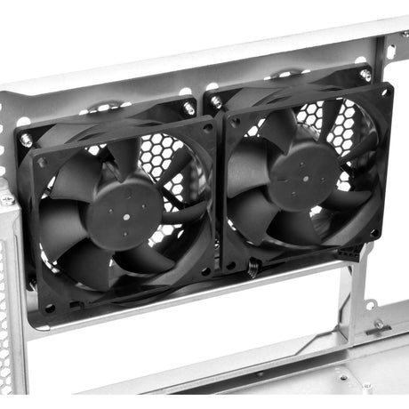 Obudowa rack Silverstone RM44 (czarna | 4u | USB typu C | 2x wentylator 80mm w zestawie)