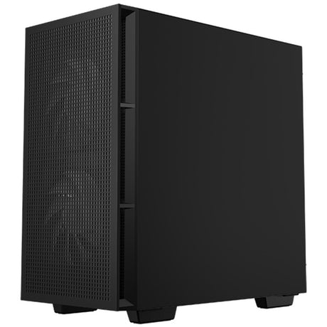 Obudowa mini tower Deepcool ch360 (czarna | 1x USB-A | 1x USB-C | RGB | szkło hartowane)