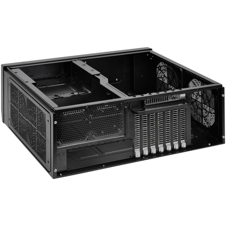 Obudowa Silverstone SST-GD09B-C HTPC (czarna | 1x USB-A | 1x USB-C)