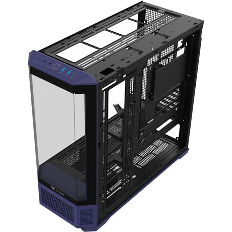 Obudowa Thermaltake View 600 tg future dusk typu big tower (fioletowo-czarna | 2x USB-A | 1x USB-C | szkło hartowane)