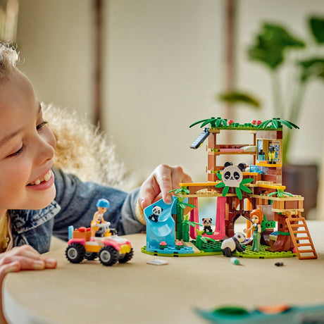 Lego® Friends schronienie dla pandy, zestaw do budowania, zabawka - 42648