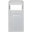 Pendrive Kingston Data Traveller micro 64 GB (srebrny, dtmc3g2 64 GB, USB 3.2 gen 1)