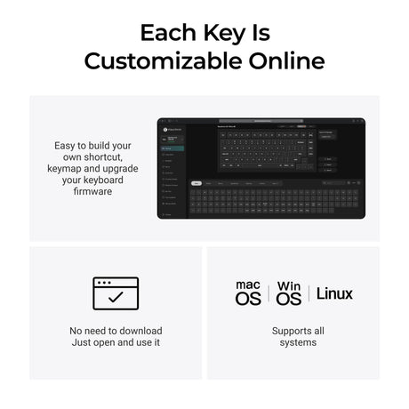 Keychron q1 ultra-m4 8k bezprzewodowa, niestandardowa klawiatura mechaniczna (czarna, układ amerykański (qwerty), jedwabny pom banan, 75%, rgb, hot swap, 8k, 2,4 ghz | bluetooth 5.2 | usb-c)