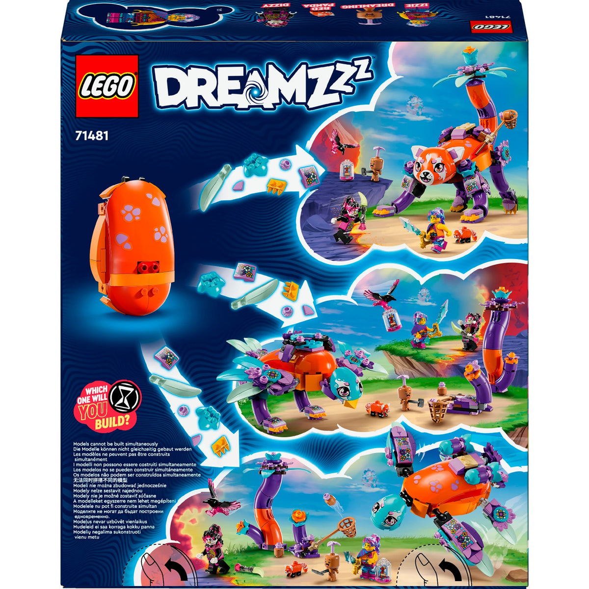 Lego dreamzzz - zabawka konstrukcyjna ze zwierzętami ze snów Izzie (71481)