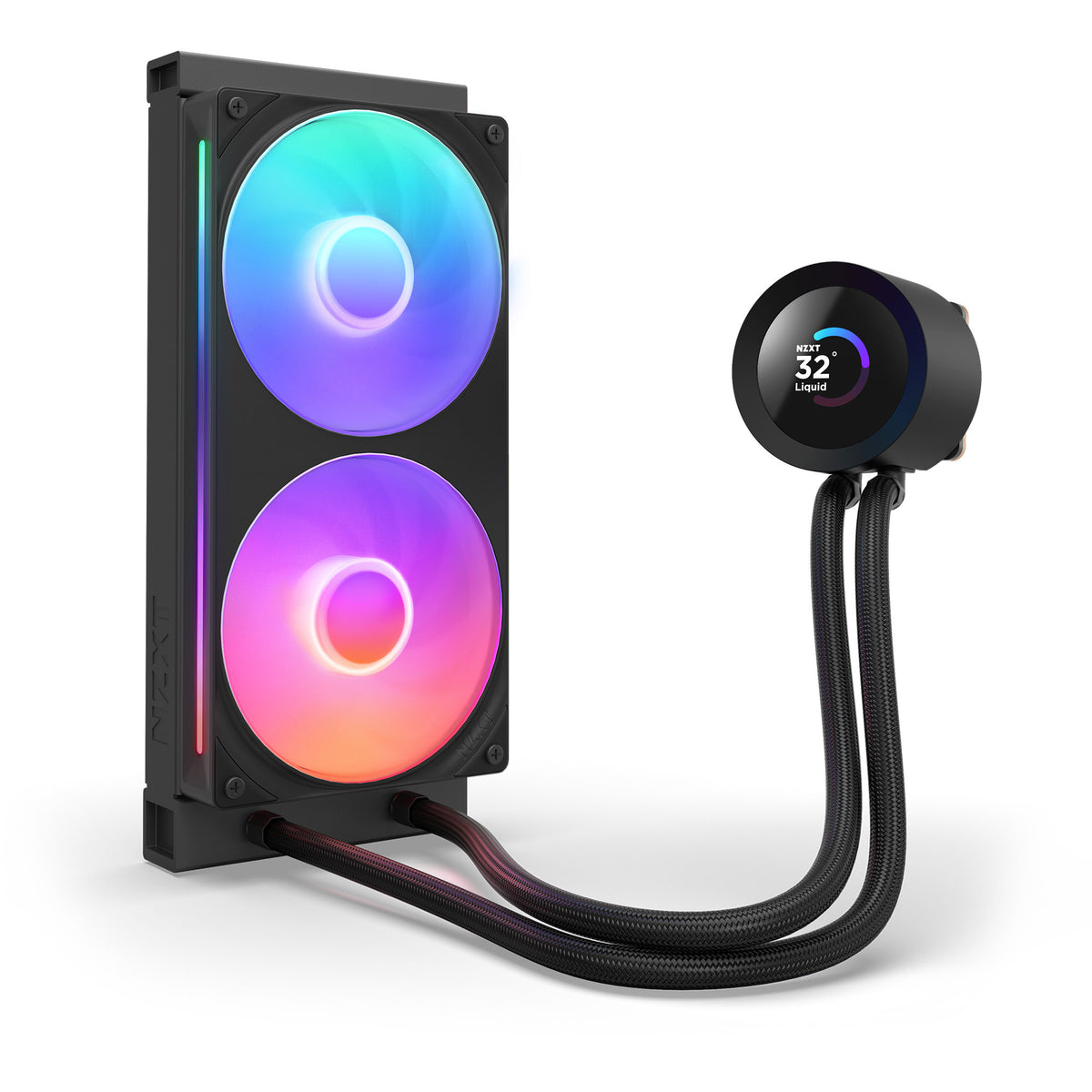 Chłodzenie wodne NZXT Kraken Plus 240 RGB (czarny)