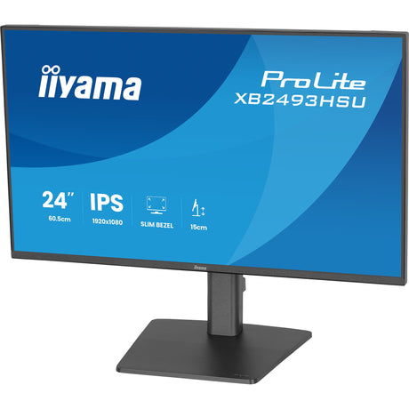 Monitor Iiyama prolite xb2493hsu-b1 23.8 (czarny (matowy), 120 Hz, HDMI, Display Port, USB, audio)