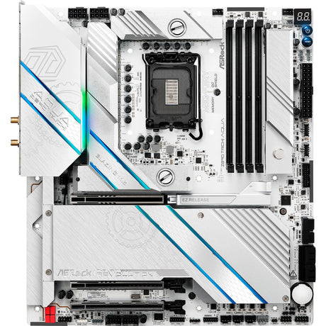 Płyta główna Asrock Z890 Taichi Aqua Socket 1851 (czarna, RAID, 10 GB-LAN, 5 GB-LAN, Wi-Fi 7, BT, dźwięk, E-ATX)