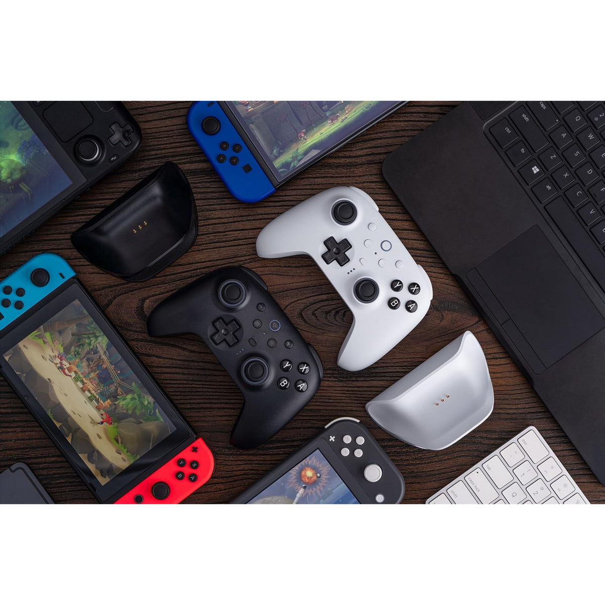 Kontroler Bluetooth 8bitdo Ultimate 2 (czarny, PC, Switch 2, Bluetooth USB-C 2,4 GHz)
