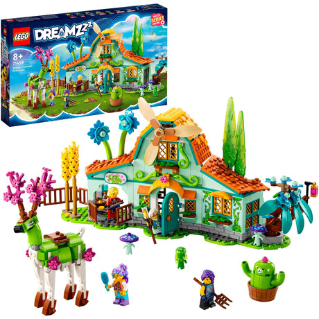 Lego dreamzzz - stajnia z zabawkami do budowania ze stworów ze snów (71459)