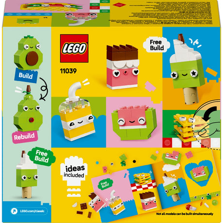 LEGO Classic, kreatywni przyjaciele z jedzeniem - 11039