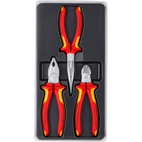 Zestaw elektryczny Knipex 002012 zestaw szczypiec (3-częściowy)