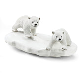 Dzika przyroda Schleich – figurka zabawkowa zjeżdżalni niedźwiedzi polarnych