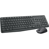 Bezprzewodowy zestaw stacjonarny Logitech mk235 (czarny, układ US-International (QWERTY))