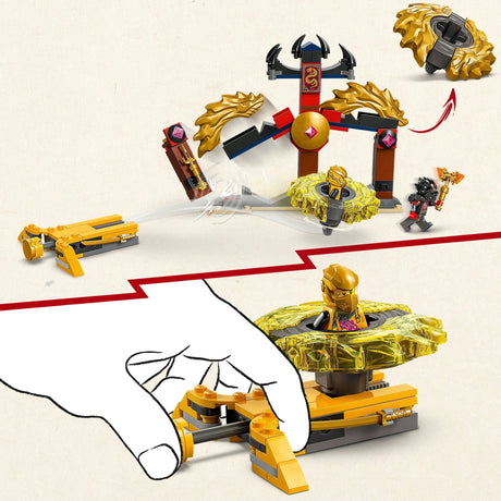 Zestaw Lego Ninjago 71826 Zestaw bojowy smoka Spinjitzu