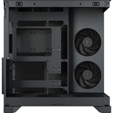Obudowa Midi Tower Fractal Design Pop 2 Vision (czarna | 1x USB-A | 1x USB-C | szkło hartowane)