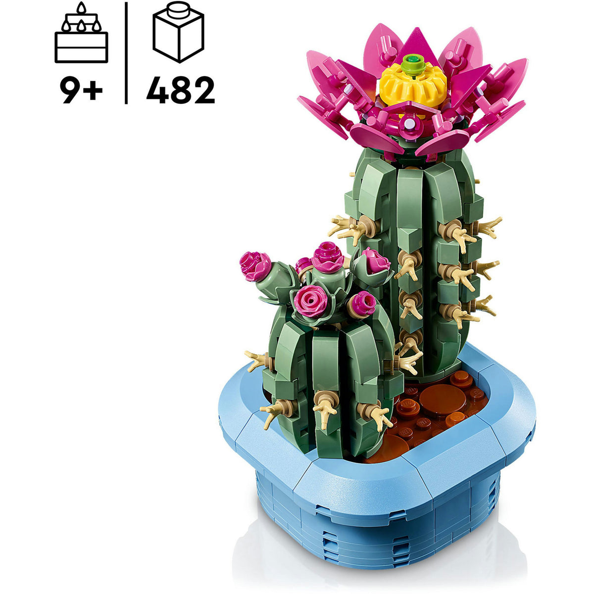 Lego botanicals kwitnący kaktus - zestaw dekoracji roślinnych - 11509