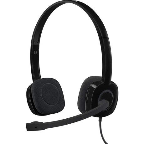 Zestaw słuchawkowy Logitech 981-000589 czarny