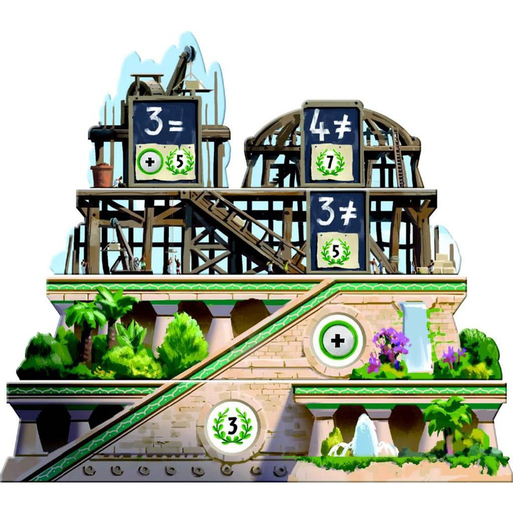Asmodee 7 cudów: gra planszowa architektów (holenderski, 2–7 graczy, 25 minut, od 8 lat)